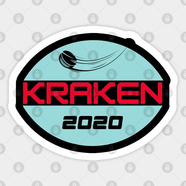 Kraken Hockey 2020 Sticker by Ruffeli